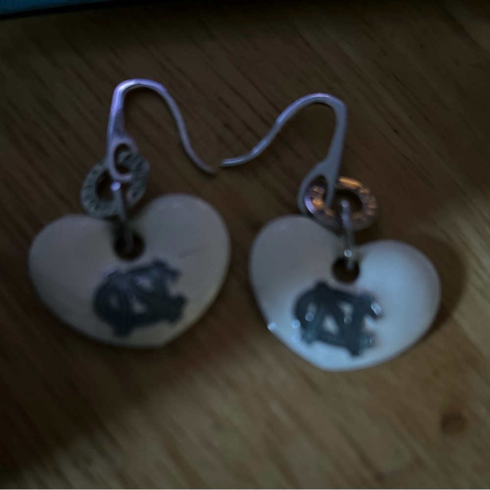 Nc Solid Sterling Silver Earrings - image 4